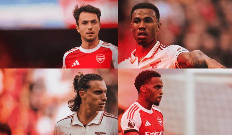 阿森纳8月最佳候选：廷贝尔、加布、卡拉菲奥里、苏比门迪在列
